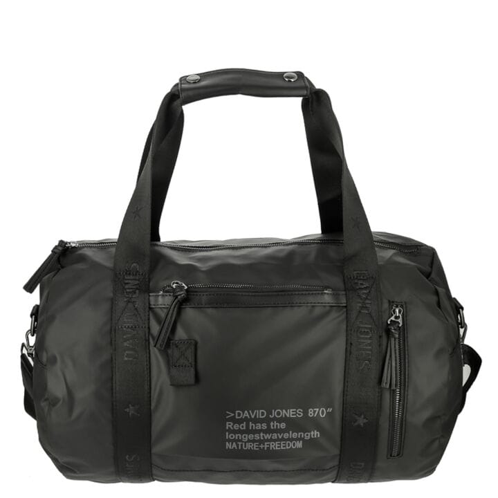 Дорожная, спортивная сумка David Jones 41 x 27 x 27 см Черная (dj907705)