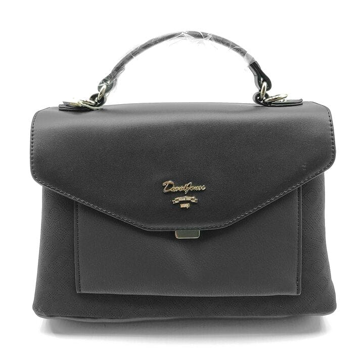 Женска сумка David Jones 19 x 27 x 11 см Черная (dj6170-2t/1)