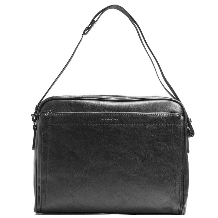 Мужская сумка David Jones 36 x 10 x 28 см Черная (dj686602)
