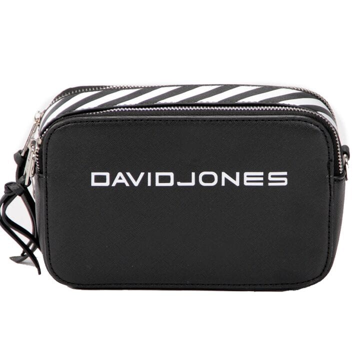 Женская сумка кросс-боди David Jones 13 х 21 х 7 см Черная (dj6169-1/1)
