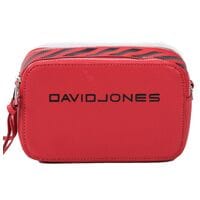 Женская сумка кросс-боди David Jones 13 х 21 х 7 см Красный (dj6169-1/2)