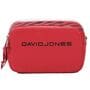 Женская сумка кросс-боди David Jones 13 х 21 х 7 см Красный (dj6169-1/2)