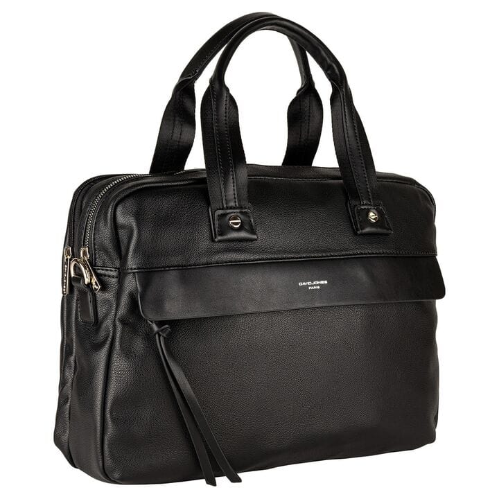 Мужская сумка David Jones 39 x 28 x 10 см Черная (807702)