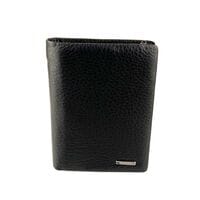 Чоловічий шкіряний гаманець Cardinal 13.5 x 10 x 3 см Чорний (234-a)