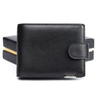 Мужской кошелек BRETTON кожа-Nappa m3201 Черный