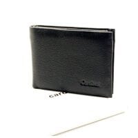 Мужской кожаный кошелек Cardinal 11 x 8 x 1,5 см Черный (k20-836/1) Мужской кожаный кошелек Cardinal 11 x 8 x 1,5 см Черный (k20-836/1)