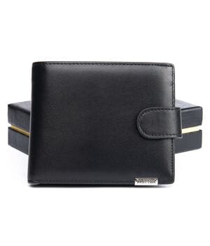 Мужской кошелек BRETTON кожа-Nappa m3602 Черный