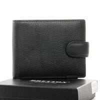 Кожаный кошелек BRETTON m3602cl Черный