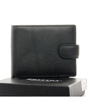 Кожаный кошелек BRETTON m3602cl Черный