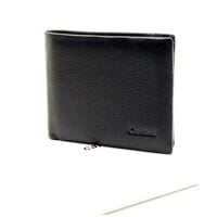 Мужской кожаный кошелек Cardinal 11,5 x 9,5 x 2 см Черный (k20-208c/1) Мужской кожаный кошелек Cardinal 11,5 x 9,5 x 2 см Черный (k20-208c/1)