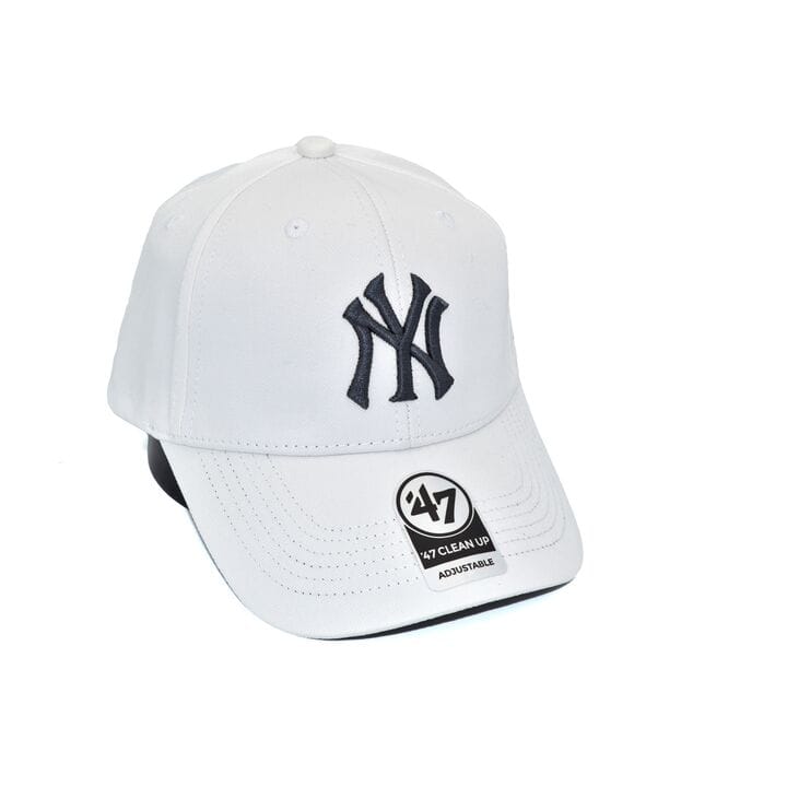 Бейсболка MBL 47 Adjustable New York Yankees белая (C 0919-238)