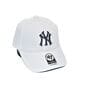 Бейсболка MBL 47 Adjustable New York Yankees белая (C 0919-238)