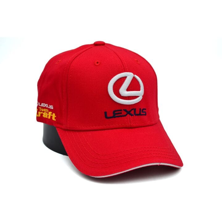 Кепка Sport Line c автомобильным логотипом Lexus 56-59 см красная (S 0919-690)