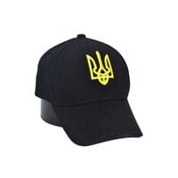 Бейсболка Snapback Shop з гербом України 56-58 см чорна (SS 1019-812)