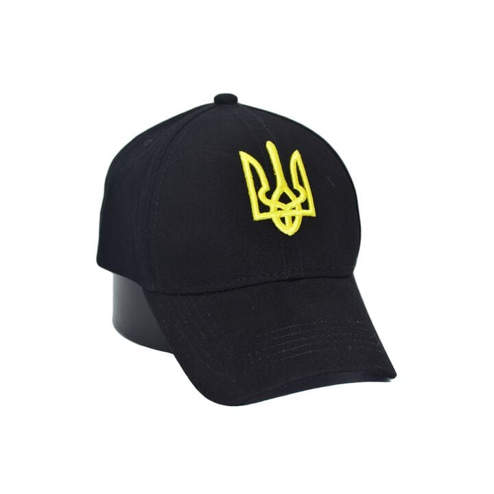 Бейсболка Snapback Shop з гербом України 56-58 см чорна (SS 1019-812)