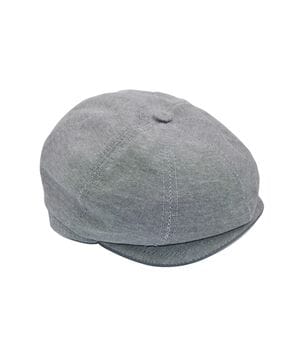 Кепка восьмиклинка льняна однотонна сіро-голуба Magneet 56-61 см (M 0419-1018)
