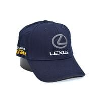 Кепка Sport Line c автомобильным логотипом Lexus 56-59 см темно-синяя (S 0919-691)