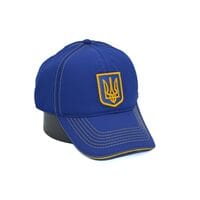 Утеплена кепка Fang 56-58 см Ukraine з флісовою підкладкою синя (F 0919-749)
