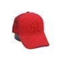 Бейсболка сітка Art cap New York Yankees 55-59 см червона (0919-803)