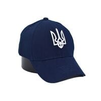 Бейсболка Snapback Shop з гербом України 56-58 см темно-синя (SS 1019-813)