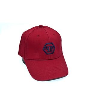 Бейсболка 47Brand Philipp Plein бордовая (C 0919-220)