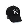 Бейсболка сетка Art cap New York Yankees 56-61 см чёрная (0919-539)