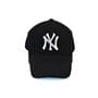 Бейсболка сетка Art cap New York Yankees 56-61 см чёрная (0919-539)
