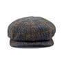 Кепка шерстяная темно-синяя с круглым козырьком HOOK 55-60 см (H 0419-635)