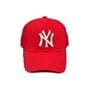 Бейсболка сітка Art cap New York Yankees 55-59 см червона (0919-804)