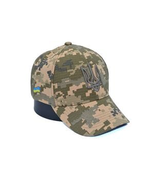 Бейсболка Snapback Shop з гербом України 56-58 см піксель ЗСУ (SS 1019-814)