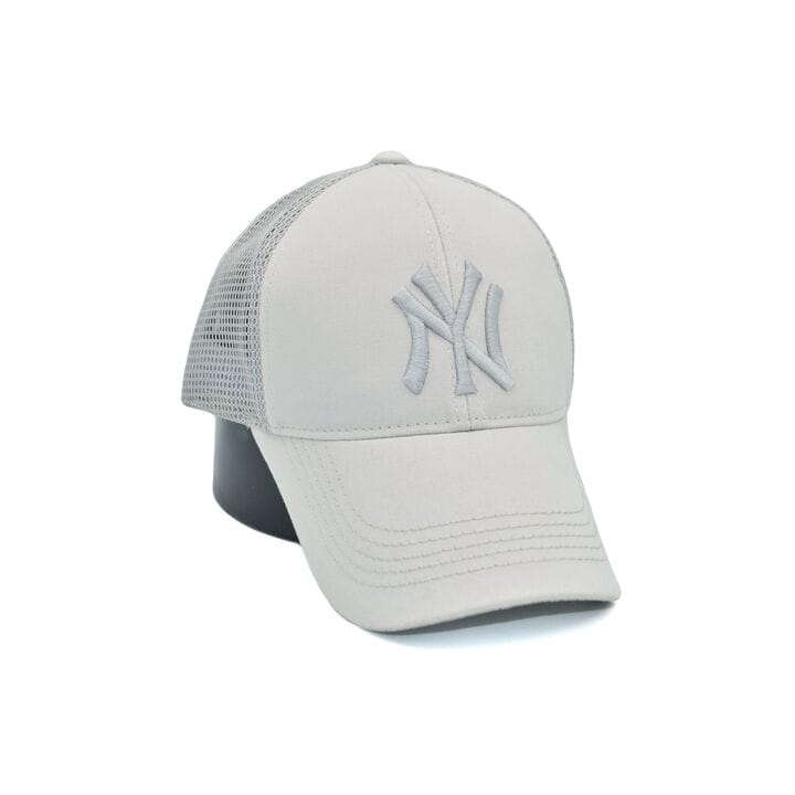 Бейсболка сетка Art cap New York Yankees 56-61 см серая (0919-540)