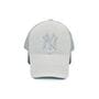 Бейсболка сетка Art cap New York Yankees 56-61 см серая (0919-540)