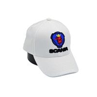 Бавовняна кепка Fang з автомобильним логотипом Scania 56-59 см біла (F 0519-1092)