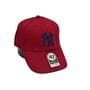Бейсболка MBL 47 Adjustable New York Yankees бордовая (C 0919-244)