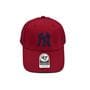 Бейсболка MBL 47 Adjustable New York Yankees бордовая (C 0919-244)