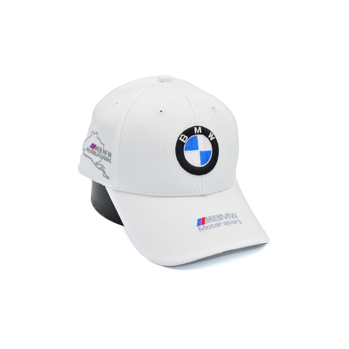 Кепка Sport Line c автомобильным логотипом BMW белая (S 0919-133)