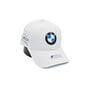 Кепка Sport Line c автомобильным логотипом BMW белая (S 0919-133)