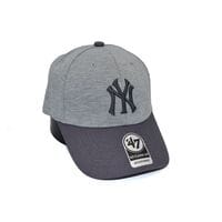 Бейсболка MBL 47 Adjustable New York Yankees светло-серая (C 0919-245)