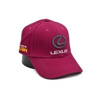 Кепка Sport Line c автомобильным логотипом Lexus 56-59 см бордовая (S 0919-695)