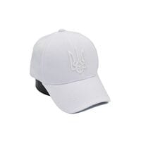 Бейсболка Snapback Shop з гербом України 56-58 см біла (SS 1019-1095)