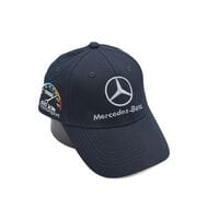 Кепка Sport Line c автомобильным логотипом Mercedes Benz 55-58 см темно-синя (S 0919-867)
