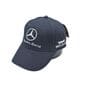 Кепка Sport Line c автомобильным логотипом Mercedes Benz 55-58 см темно-синя (S 0919-867)
