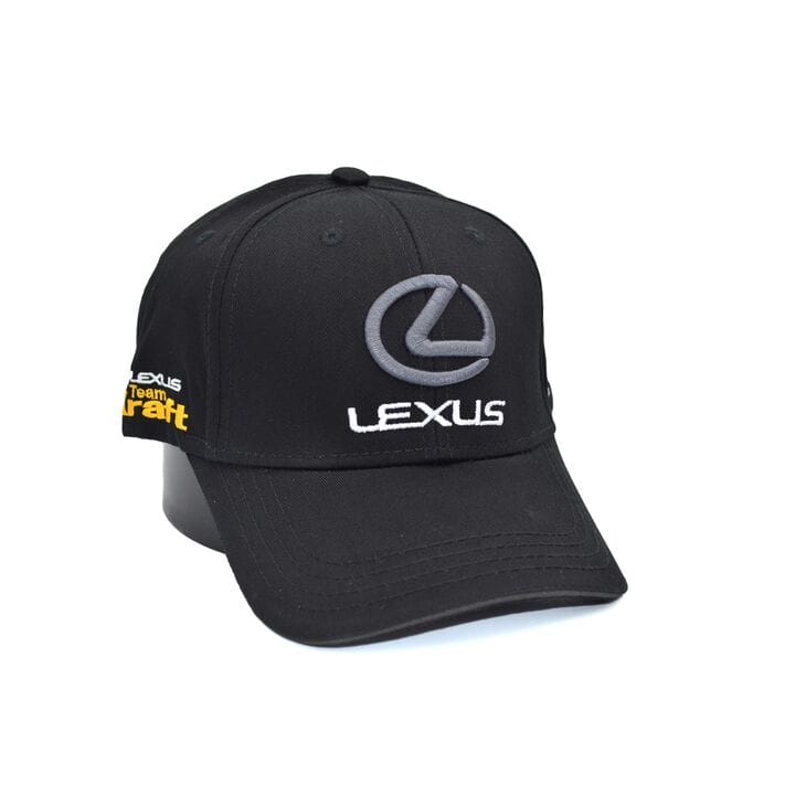 Кепка Sport Line c автомобильным логотипом Lexus 56-59 см чёрная (S 0919-699)