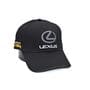 Кепка Sport Line c автомобильным логотипом Lexus 56-59 см чёрная (S 0919-699)