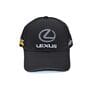 Кепка Sport Line c автомобильным логотипом Lexus 56-59 см чёрная (S 0919-699)