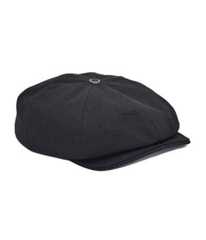 Кепка восьмиклинка котоновая черная HOOK 56-61 см (H 0419-646)