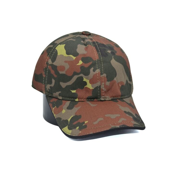 Утеплена кепка Fashion камуфляж Flecktarn Німеччина 56-58 см з флісовою підкладкою (0919-596) (F 0919-734)