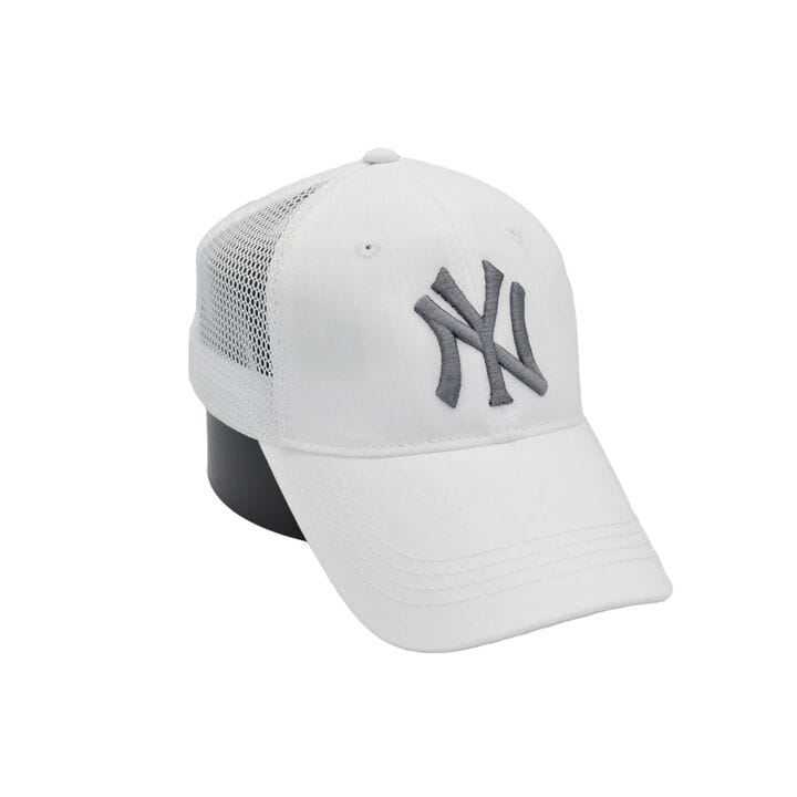 Бейсболка сітка Art cap New York Yankees 55-61 см біла (0919-869)