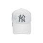 Бейсболка сітка Art cap New York Yankees 55-61 см біла (0919-869)