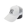 Бейсболка сітка Art cap New York Yankees 55-61 см біла (0919-869)